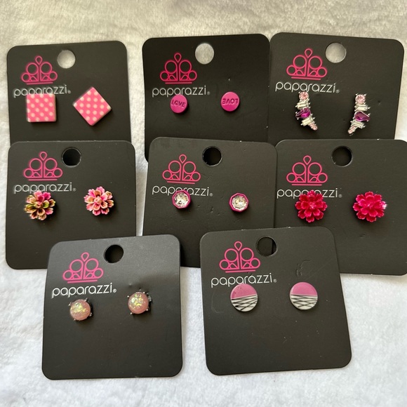 paparazzi Other - Pink Earring Bundle